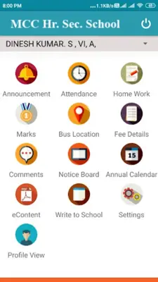 MCC Hr.Sec.School android App screenshot 0